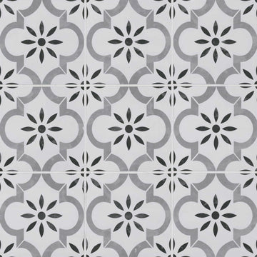 Porcelain Floor & Wall Tile | Amara Blue Akara | 8" x 8"
