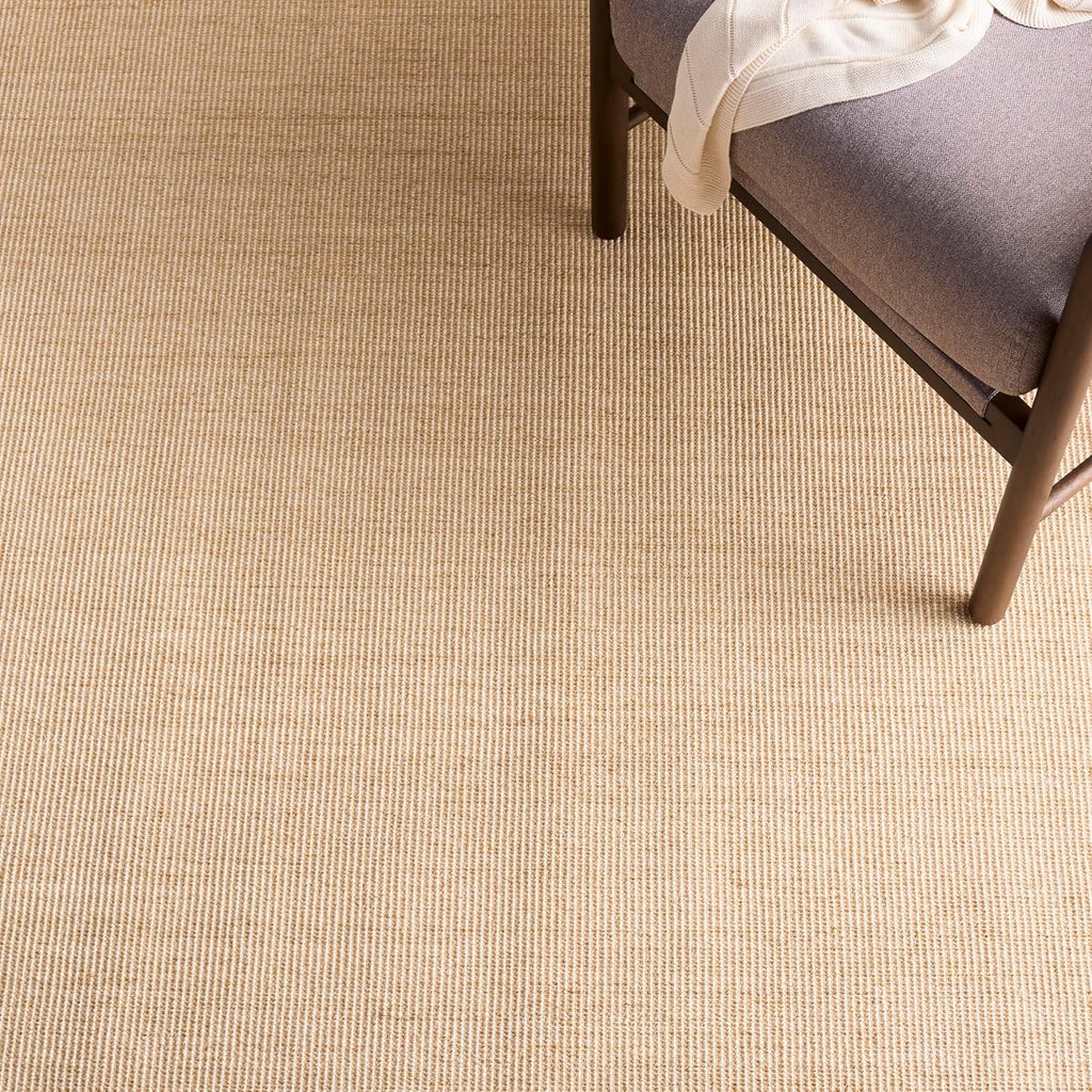 X Area Rug - 9' x 13', Beige & Ivory, Sisal & Jute, Farmhouse Style