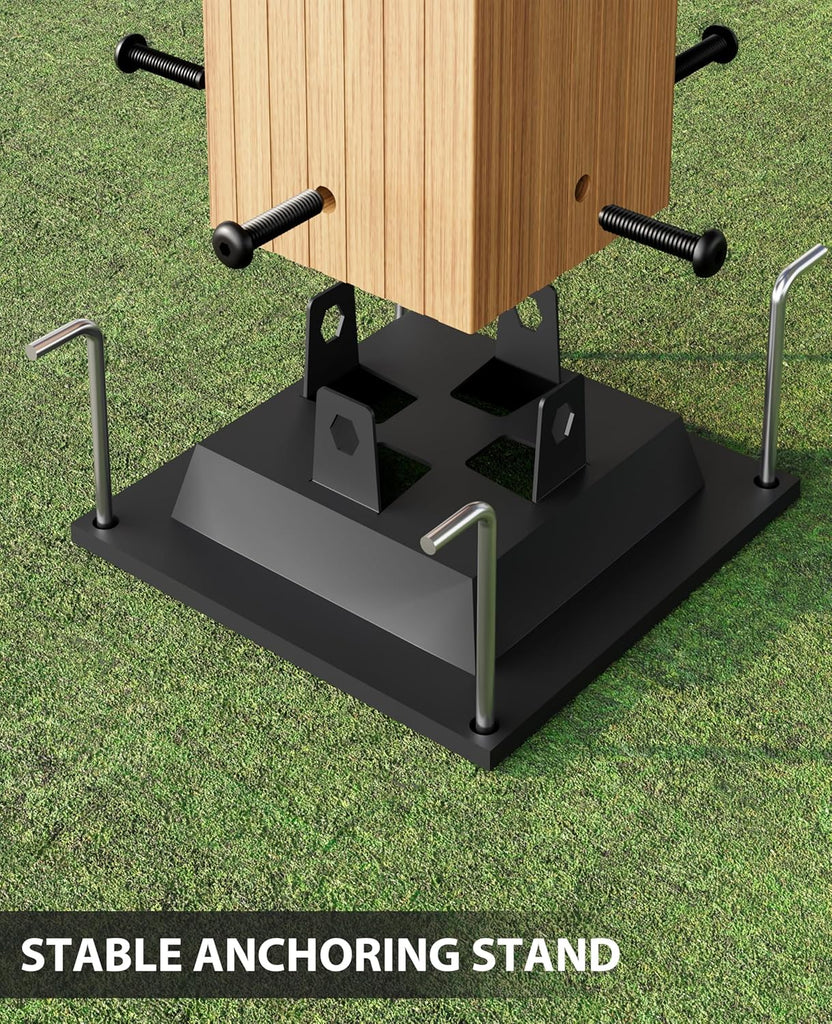 10x13 ft Outdoor Retractable Pergola with Canopy and Side Mesh Screen