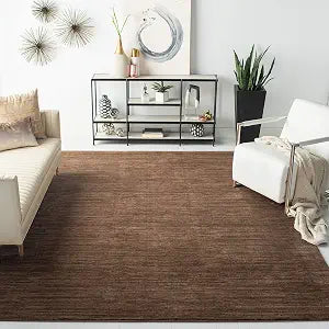 Vision Area Rug 10x14 X-Large, Modern Tonal Brown VSN606E