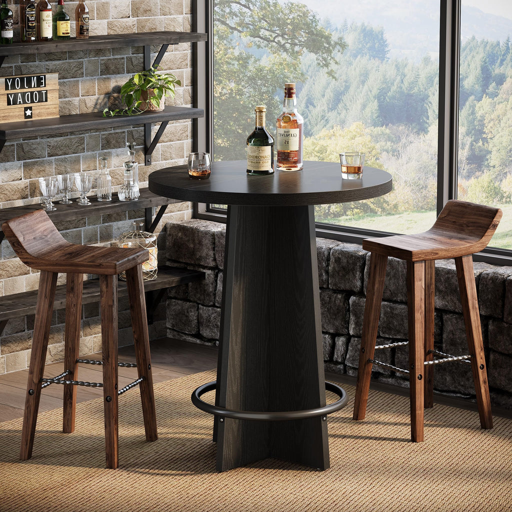 Round Bar Table Set of 2