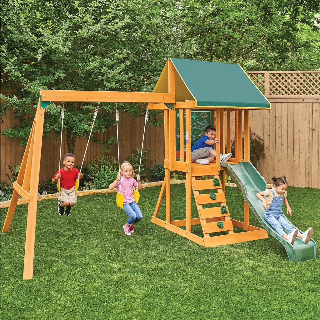 Appleton Wooden Swing Set, (Amazon Exclusive)