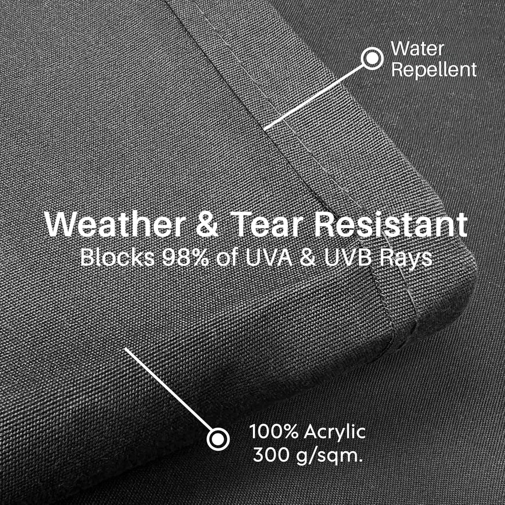 Electric Awning Full Cassette with LED (14x10) | Fully enclosed weatherproof housing, motorized remote extension