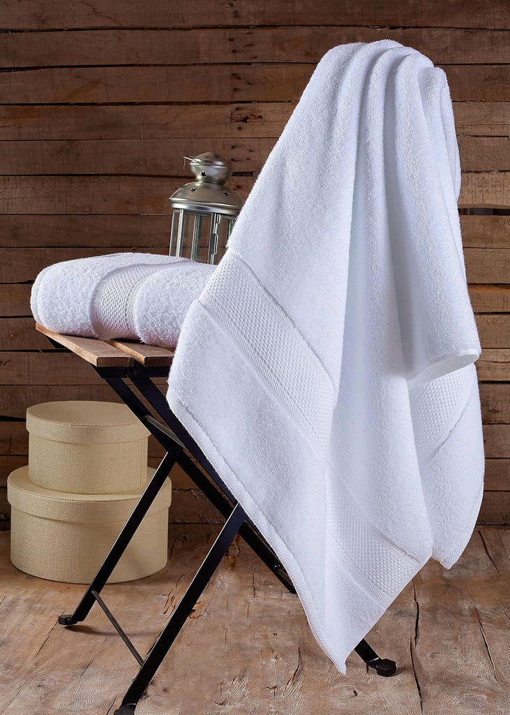 Turkish Towels Hotel-Spa Towel Set, 100% Turkish Cotton | Ultra Soft Plush Absorbent Towels Set (Cream, Towel Set of