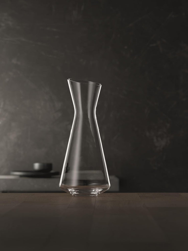 Style Crystal Wine Decanter, Elegant Carafe for Red and White Wine, Modern Glass Pitcher Gifts, Housewarming, Hosting