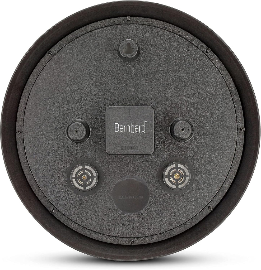 Bernhard Products Vintage Wall Clock Silent Non Ticking