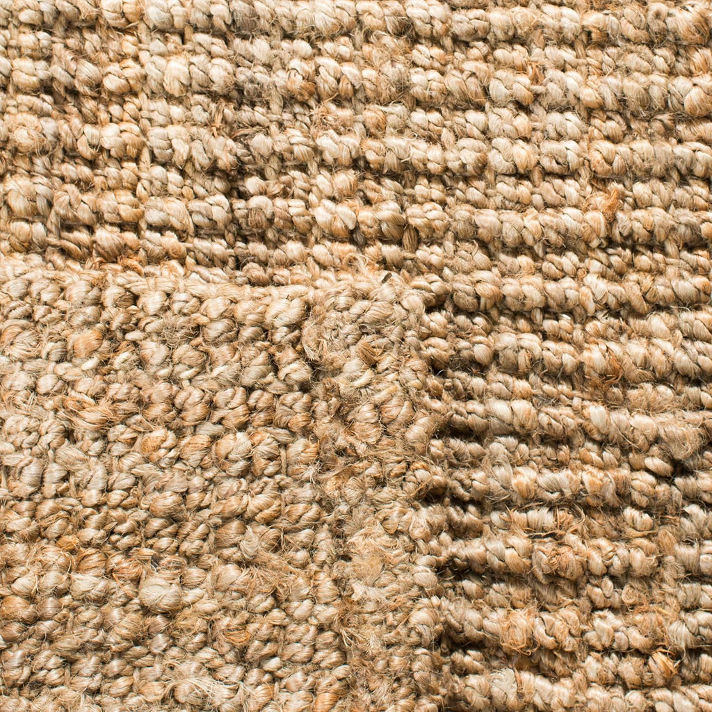 Area Rug 9x12 - Natural Fiber - Large - Natural Brown, Handmade Jute, Farmhouse Style, Chunky Textured Thick Pile
