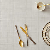 Linen Checked Table Cloth 60x104 Inches (Fit 6ft - 7ft, Narrow Fit 8ft Rectangle Table), Farmhouse S