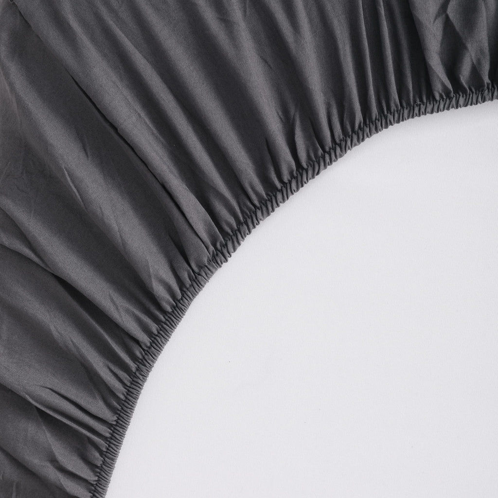 Toddler Microfiber Bedding Set, 4 Piece, Dark Grey