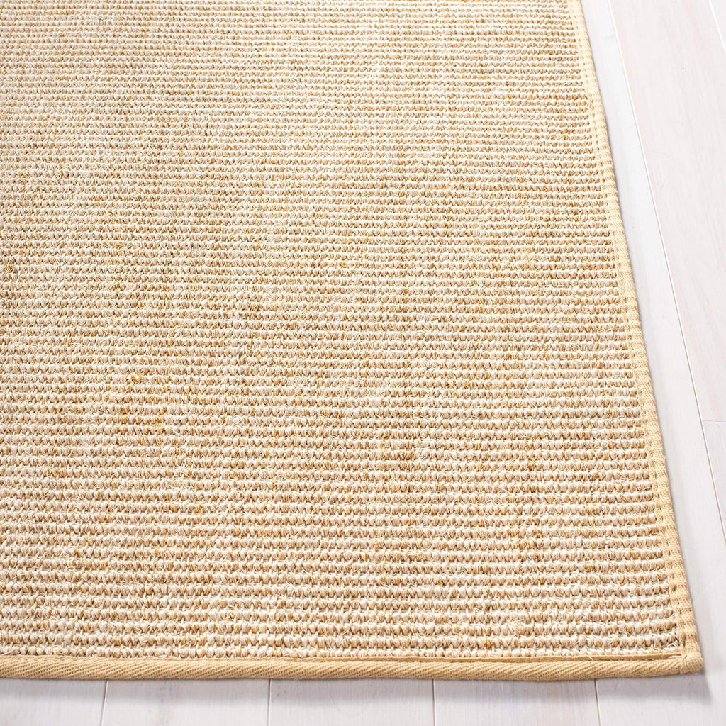 X Area Rug - 9' x 13', Beige & Ivory, Sisal & Jute, Farmhouse Style