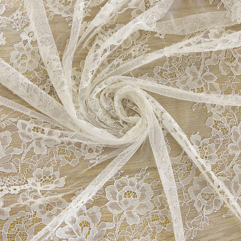 Ivory Lace Tablecloth 60x120 Inch Vintage Rectangle Lace Overlay 4 Pieces