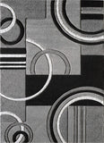 GLORY RUGS Area Rug Modern 5x7 Grey Soft Hand Carved Contemporary Floor Carpet with Premium Fluffy Texture for Indoor