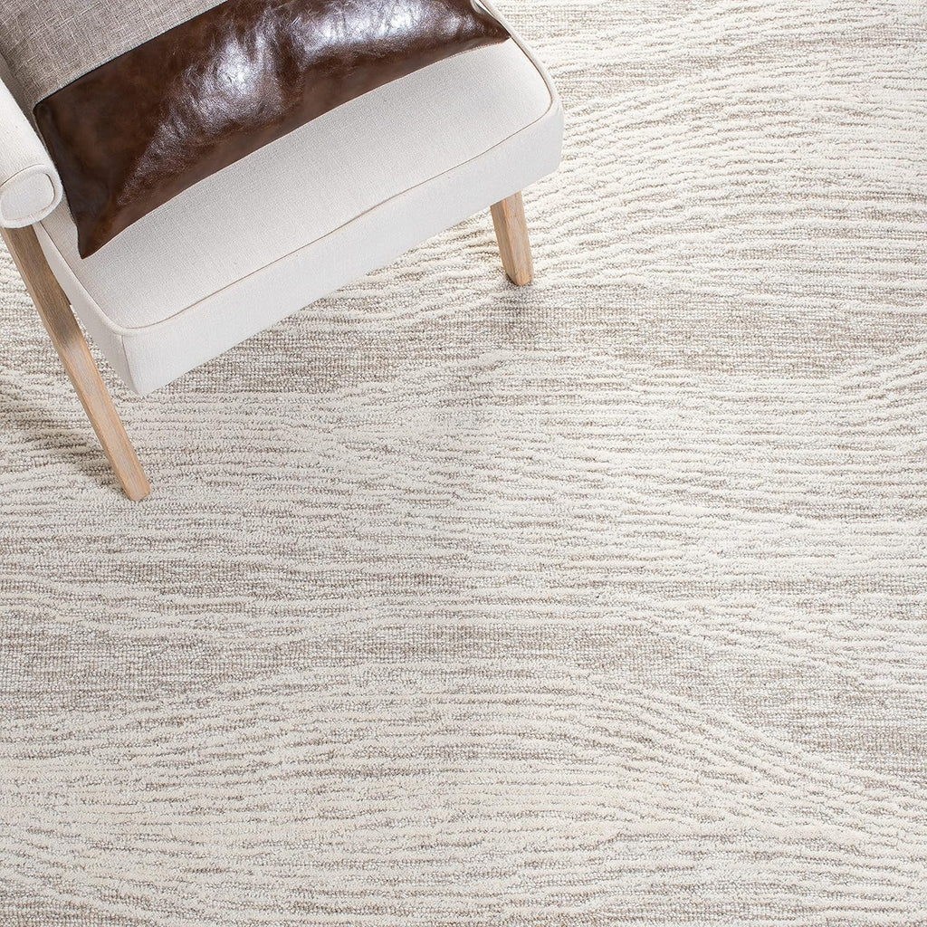 Metro Area Rug - 11' x 15', Natural & Ivory, Transitional Design