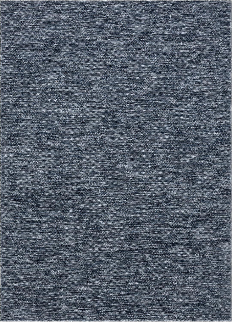 Darla Textured Foldable Indoor Outdoor Rug, 5x7, Weather Resistant, Easy Clean, UV Resistant, Lightw