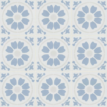 Porcelain Wall Tile | Tamensa Encaustic | 8" x 8"