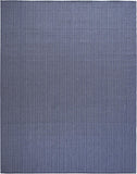 Home Horizon Indoor/Outdoor Navy 8' x 10' Area Rug - Easy Clean, Non Shedding, Bed Room, Living Room