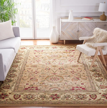 Lyndhurst Area Rug 10x14, X-Large Beige & Ivory LNH212D