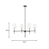 Agathon 4-Light Dimmable Classic / Traditional Chandelier