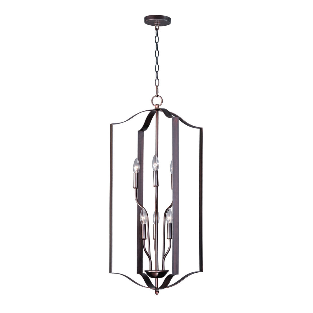 Albano 6-Light Dimmable Geometric Chandelier