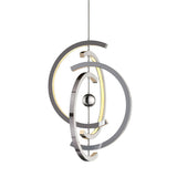 Aliyonna Single 2-Light LED Unique Geometric Chandelier