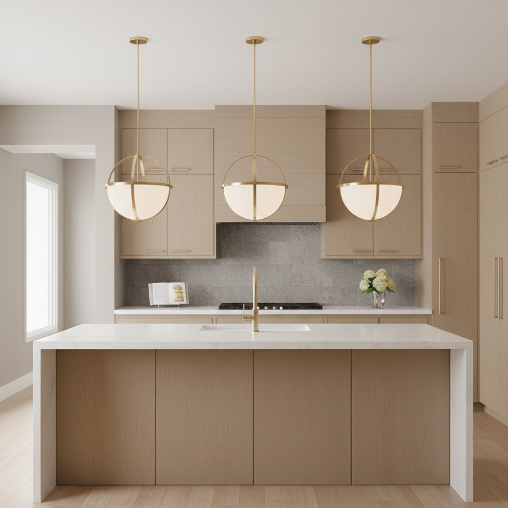 Alturas 3-Light Dimmable Globe Chandelier