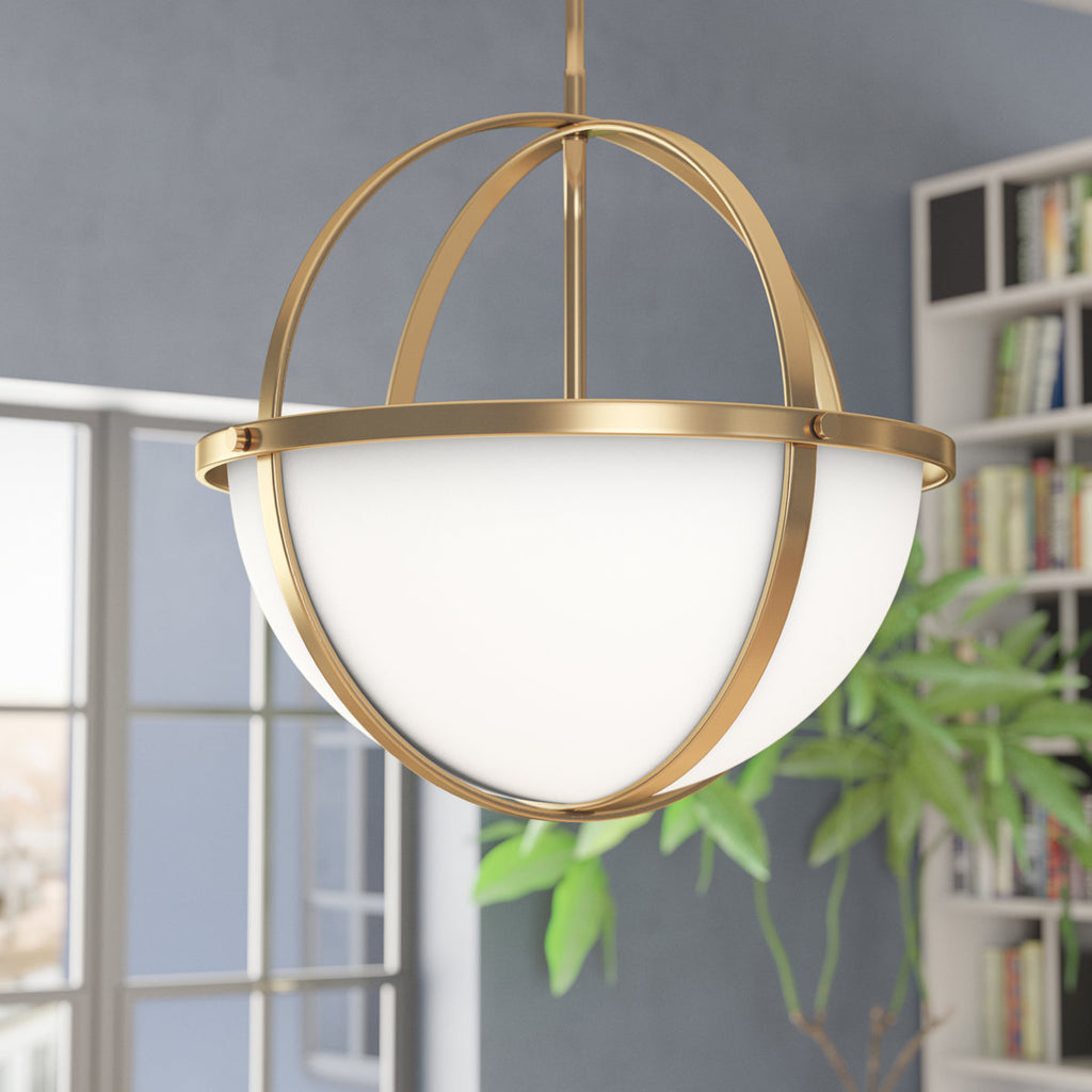 Alturas 3-Light Dimmable Globe Chandelier