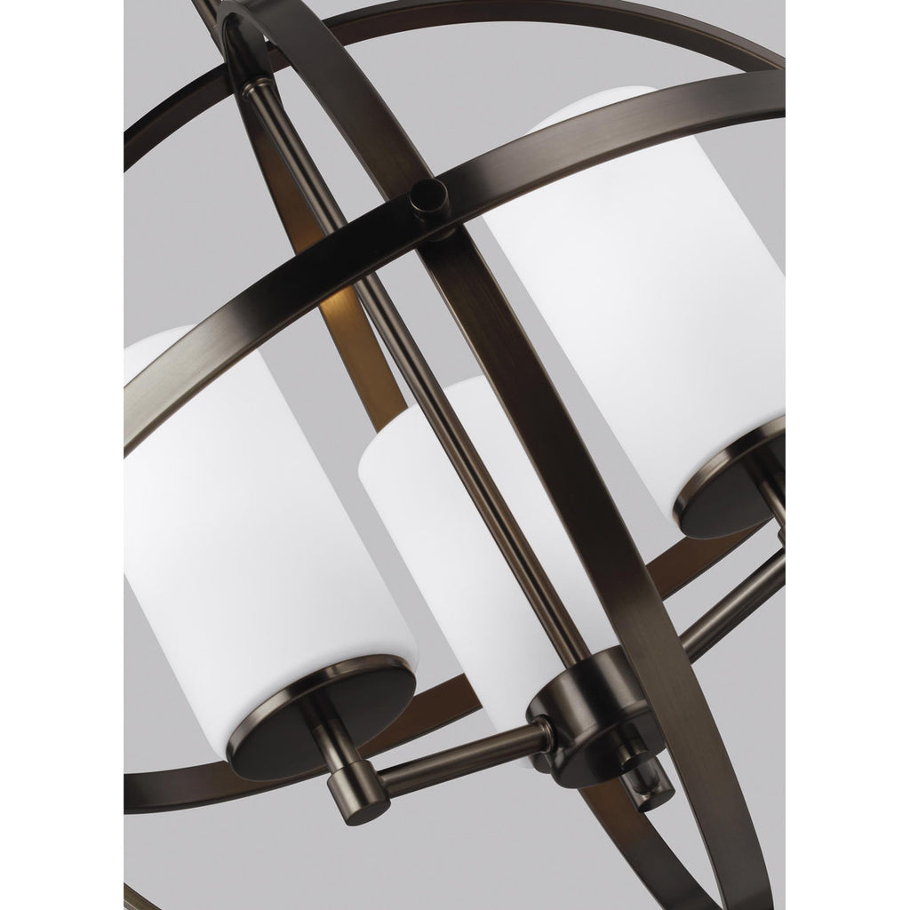 Alturas Three Light Chandelier from Generation Lighting