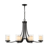 Arie 5-Light Steel Dimmable Classic / Traditional Chandelier