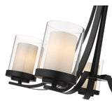 Arie 5-Light Steel Dimmable Classic / Traditional Chandelier