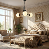 Aurelius 26" Modern 3-Light Branching Globe Chandelier