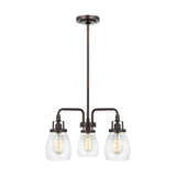 Belton Five Light Up Chandelier from Generation Lighting
