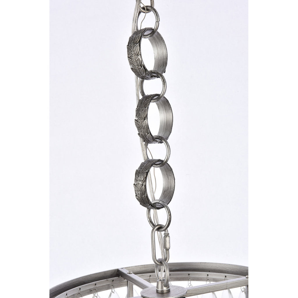 Beno 3-Light Dimmable Tiered Chandelier