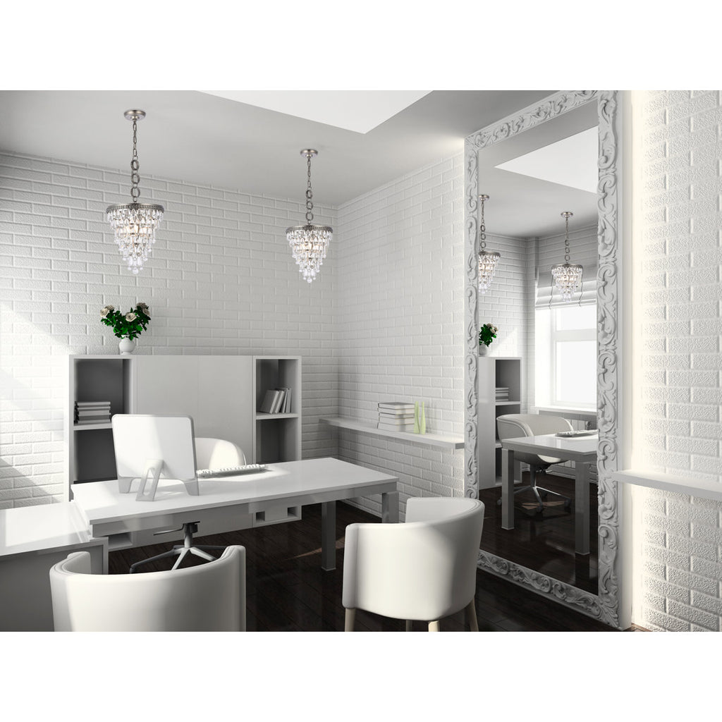 Beno 3-Light Dimmable Tiered Chandelier