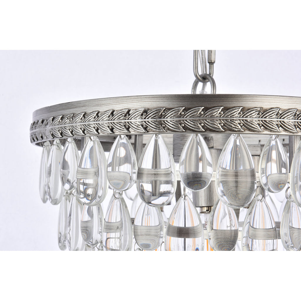 Beno 3-Light Dimmable Tiered Chandelier