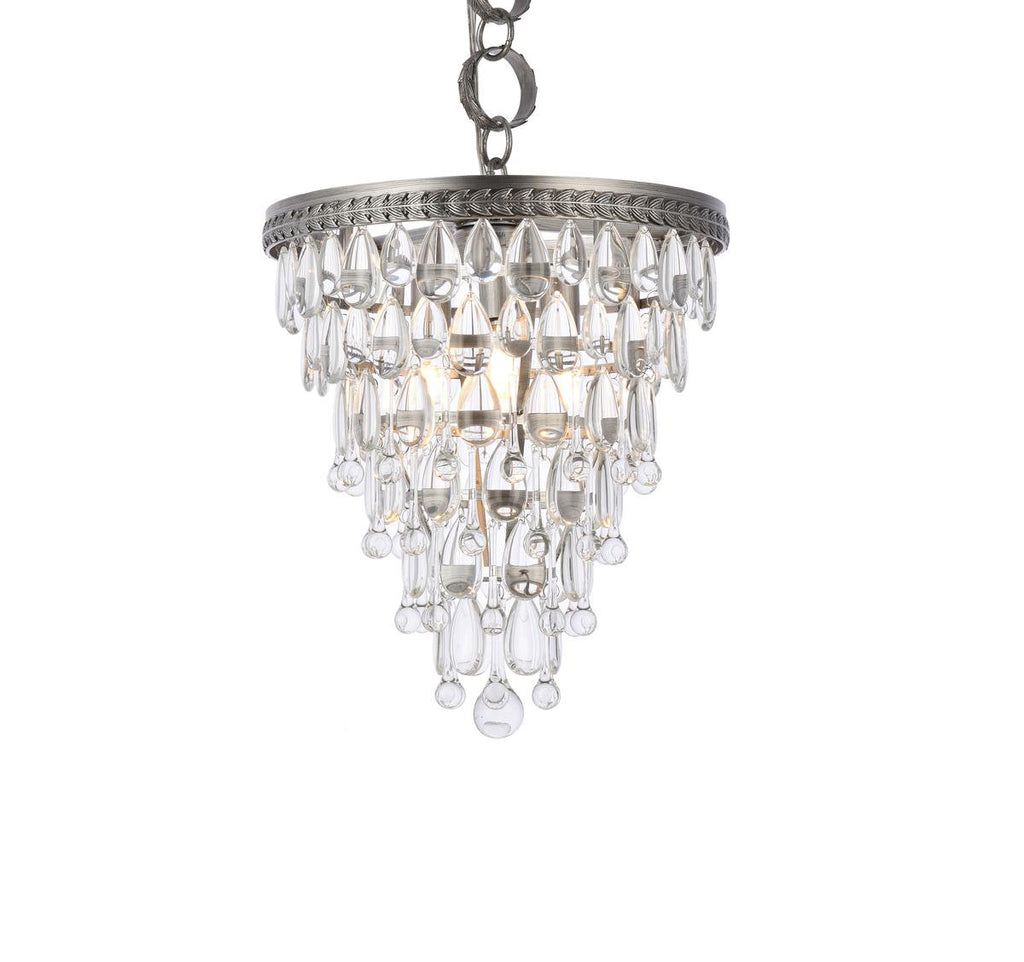 Beno 3-Light Dimmable Tiered Chandelier