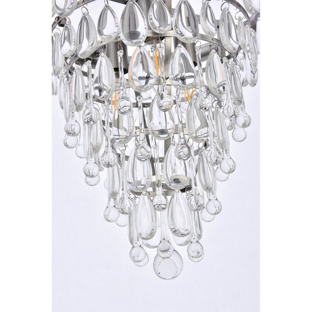 Beno 3-Light Dimmable Tiered Chandelier