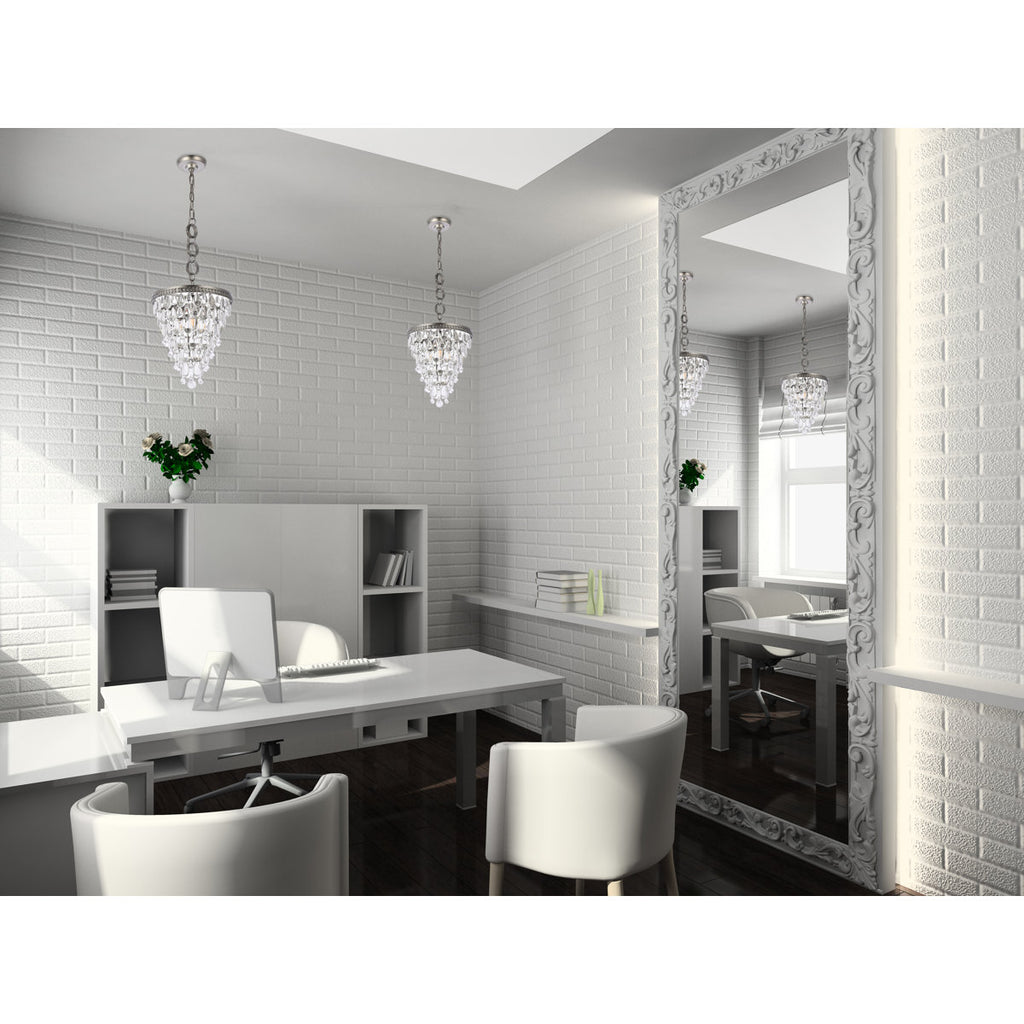Beno 3-Light Dimmable Tiered Chandelier