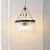 Bonsai 4-Light Dimmable Wagon Wheel Chandelier