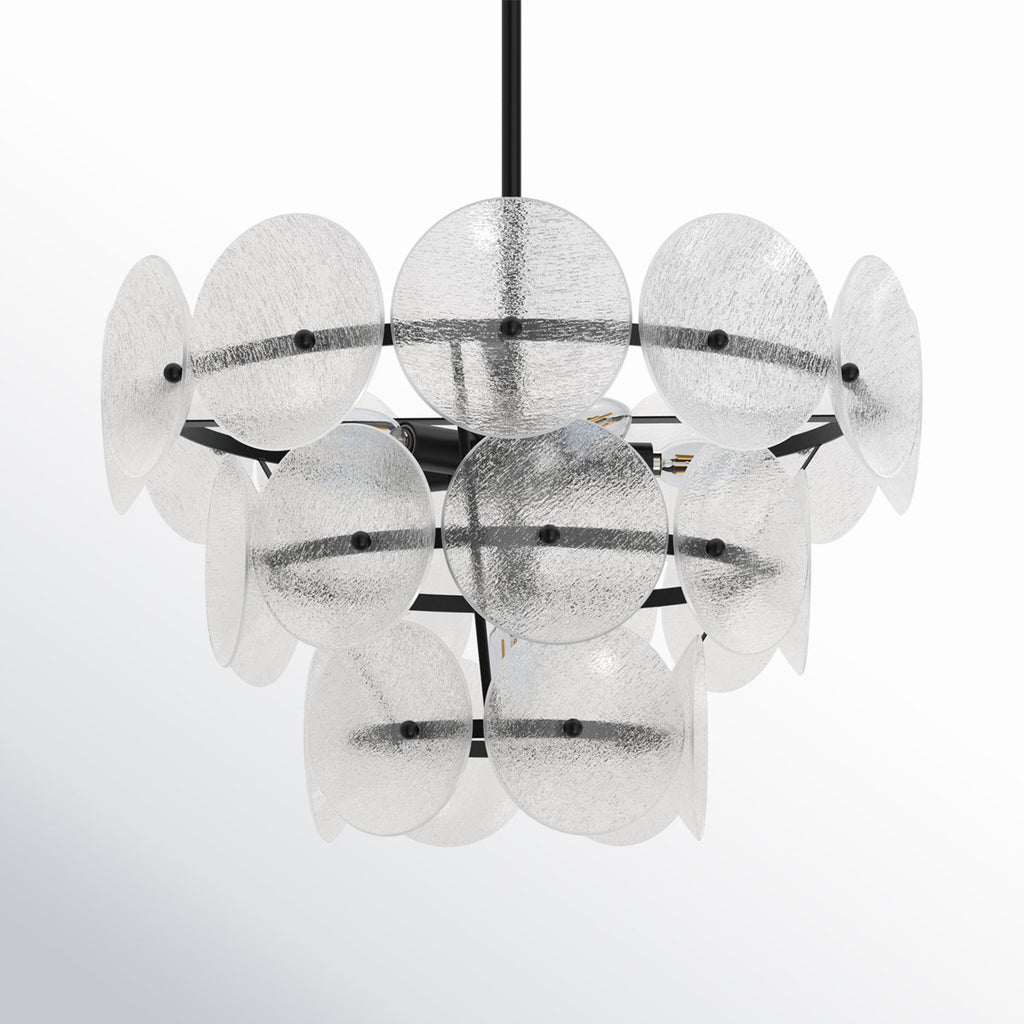 Boyle 6-Light Dimmable Tiered Chandelier