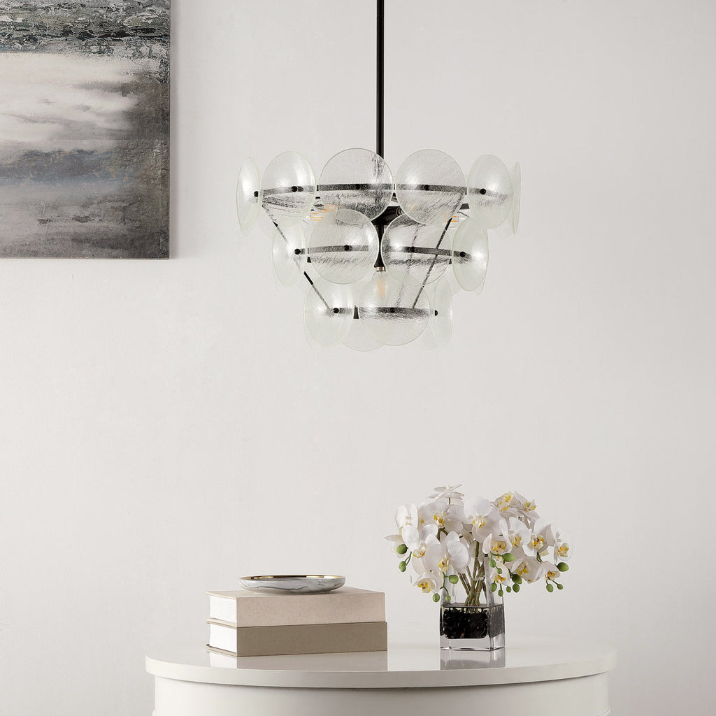 Boyle 6-Light Dimmable Tiered Chandelier