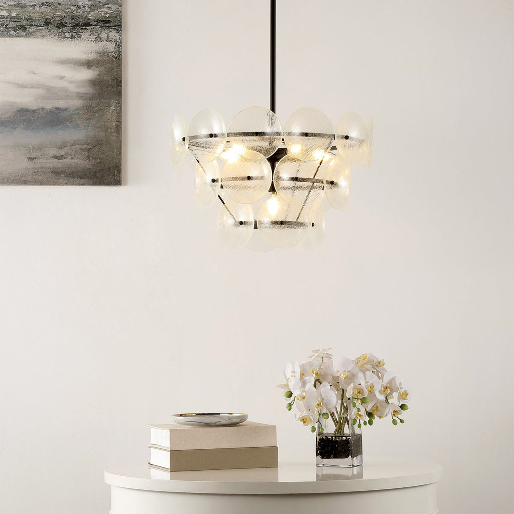 Boyle 6-Light Dimmable Tiered Chandelier