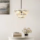 Boyle 6-Light Dimmable Tiered Chandelier