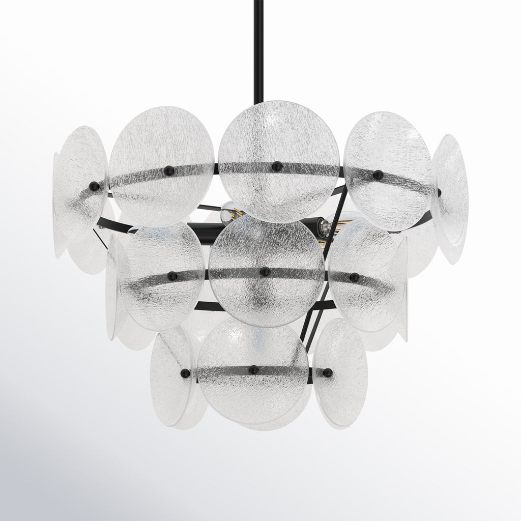 Boyle 6-Light Dimmable Tiered Chandelier