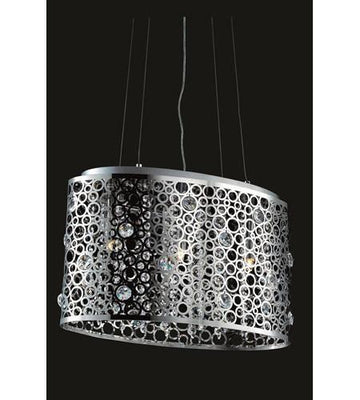 ZC121-2053D18C/RC By Regency Lighting Soho Collection 3 Light Pendant Chrome Finish