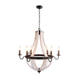 Chanson 6-Light Dimmable Empire Chandelier