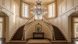 Wrought Iron Chandelier Crystal Chandeliers Lighting Empress Crystal (Tm) H46" W46" - A500-3034/18+6