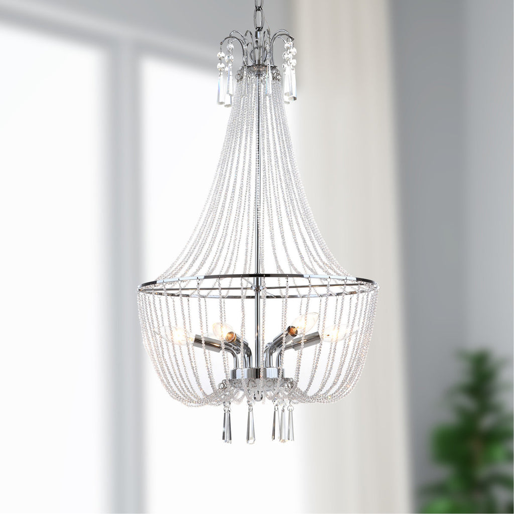 Claridge 4-Light Dimmable Empire Chandelier