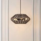 Coldagh 5-Light Dimmable Geometric Chandelier