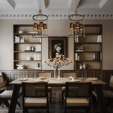 Delcho 4-Light Dimmable Chandelier