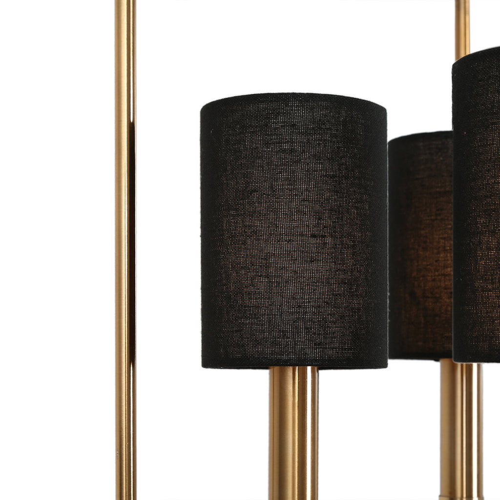 Delcho 4-Light Dimmable Chandelier